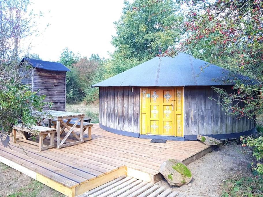 Hotel Le Bois Davy Le Thoureil Exterior foto